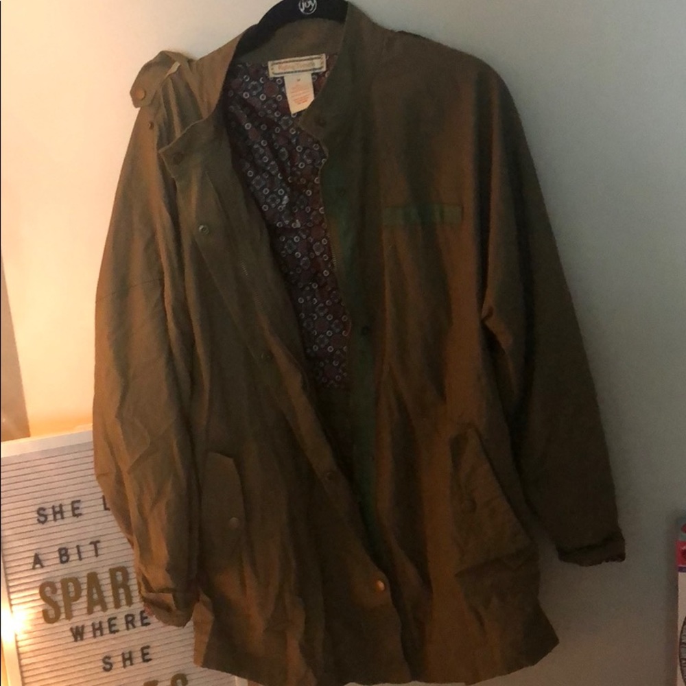 Army Green Bomber Jacket